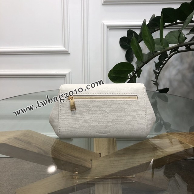 Bottega veneta高端女包 6700白色 寶緹嘉Angle bag新款mini包 BV經典款粒面小牛皮女包包  gxz1197